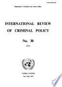 International Review of Criminal Policy
