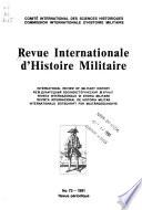 International review of military history