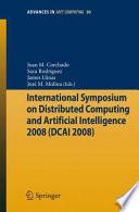 International Symposium on Distributed Computing and Artificial Intelligence 2008 (DCAI ́08)