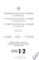International veterinary congress of zootechnics