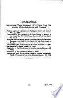 International Wheat Agreement, 1971; Wheat Trade Convention, 1971, Modification and Extension