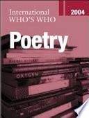 International Who's Who in Poetry 2004