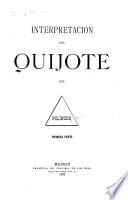 Interpretación del Quijote