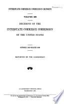 Interstate Commerce Commission Reports