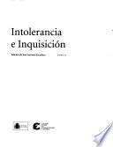 Intolerancia e Inquisición