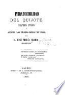 Intraducibilidad del Quijote