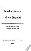 Introducción a la cultura hispánica