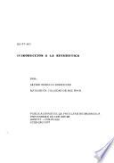 Introducción a la estadística