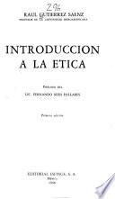 Introducción a la ética