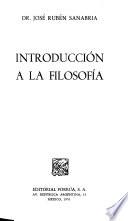 Introducción a la filosofía