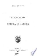 Introducción a la historia de América