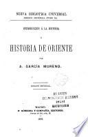 Introduccion á la historia é historia de oriente