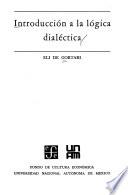 Introducción a la lógica dialéctica