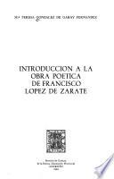 Introducción a la obra poética de Francisco López de Zárate