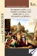 Introducción a la Teoría General del Derecho y a la filosofía jurídica