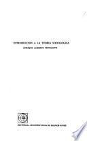 Introducción a la teoría sociológica