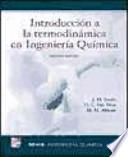 Introducción a la Termodinámica en Ingeniería Química