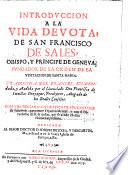 Introduccion a la vida devota
