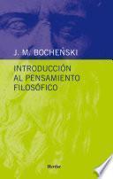 Introducción al pensamiento filosófico