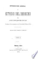 Introducción general al estudio del derecho