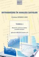 INTRODUCERE ÎN ANALIZA DATELOR