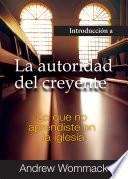 Introdución a La Autoridad del Creyente