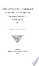 Introduction to a Catalogue of the Early Italian Prints in the British Museum