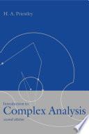 Introduction to Complex Analysis