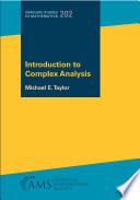 Introduction to Complex Analysis