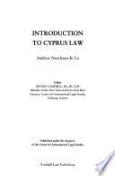 Introduction to Cyprus Law