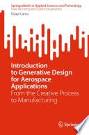 Introduction to Generative Design for Aerospace Applications
