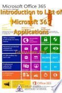Introduction to List of Microsoft 365 Applications