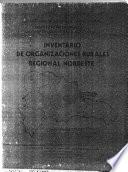 Inventario de organizaciones rurales: Regional nordeste