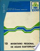 Inventario regional de aguas subterraneas