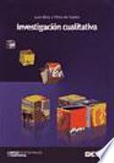 Investigación cualitativa