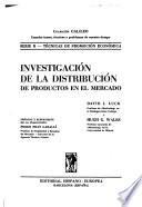Investigación de la distribución de productos en el mercado