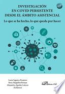 Investigación en Covid persistente desde el ámbito asistencial