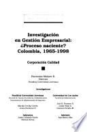 Investigación en gestión empresarial
