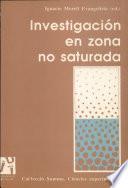 Investigación en zona no saturada