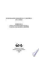 Investigación humanística y científica en La Rioja