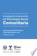 Investigación intervención en Psicología social comunitaria