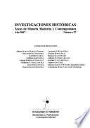 Investigaciones históricas