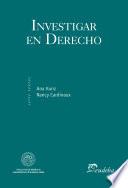 Investigar en Derecho