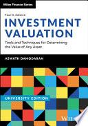 Investment Valuation, University Edition
