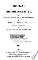 Isola, Or The Disinherited