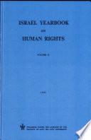 Israel Yearbook on Human Rights 1982