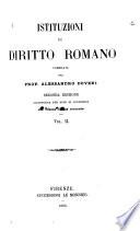 Istituzioni di diritto romano