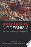 Italian Modernism