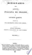 Italiano ed inglese
