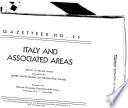 Italy and Associated Areas; Official Standard Names Approved by the United States Board on Geographic Names